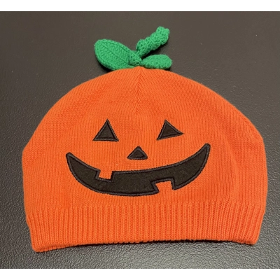 6-12 Months Unisex Hat, Jack-o-Lantern