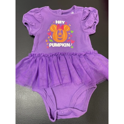 18-24 Months Girls Onsie, Minnie Halloween