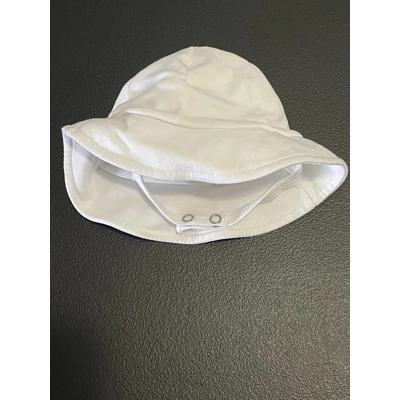 Newborn Bucket Hat, White