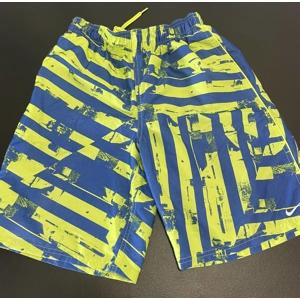 L Mens Swim Trunks, Neon Gre..