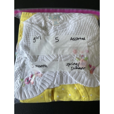 3 Months Girls Spring/Summer Clothing Bundle