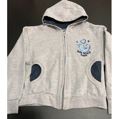4T Boys Hoodie, Grey