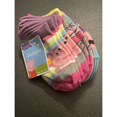 7-10 Girls (Toddler) Socks, Peppa Pig