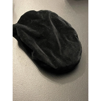 3T/4T Girls Bowler Hat, Black Velour