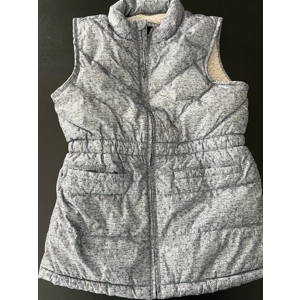 2X Girls Puffer Vest, Marled..