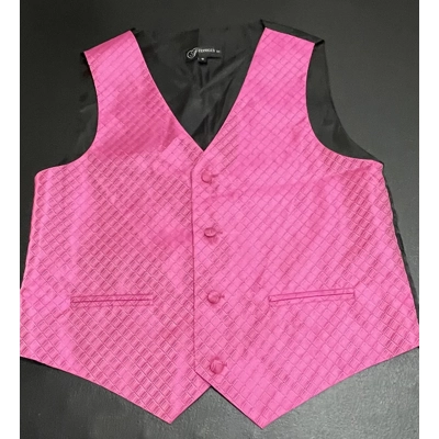 12 Boys Vest, Hot Pink