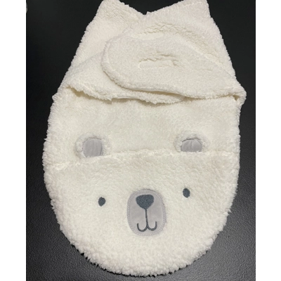 Swaddler 2pk (3-6M), Off White & Dusty Rose