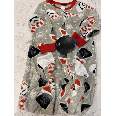 24M Infant Star Wars Fleece Footed Pajamas