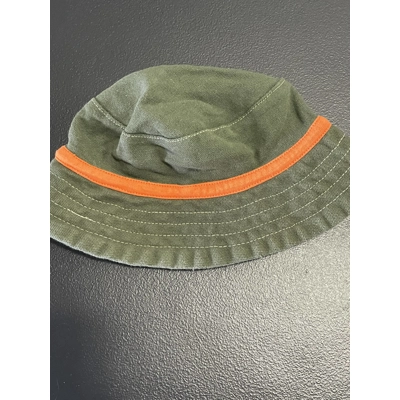 6-9M Boys Bucket Hat, Green Denim