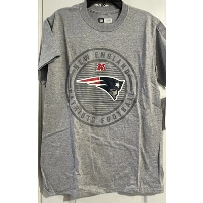 S Mens T-Shirt, Grey, Patriots
