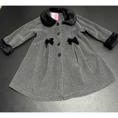 24M Girls Coat, Longline Fleece