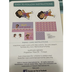 Pillow Kit, Dora the Explorer