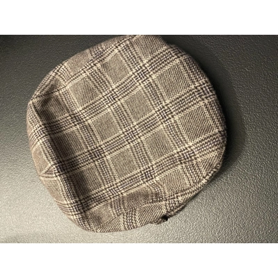 4-5 Girls Bowler Hat, Brown Tweed