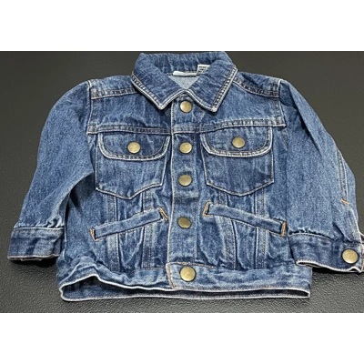 6-9 Months Boys Jean Jacket, Dark Wash