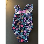 18M Girls Bathing Suit, Navy, Mermaid