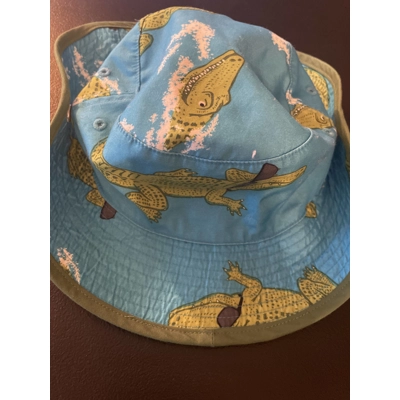 5-7 Boys Bucket Hat, Blue, Alligators