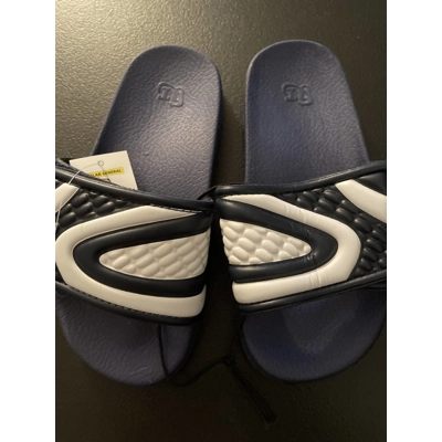 S (11/12) Boys Sandals, Navy & White