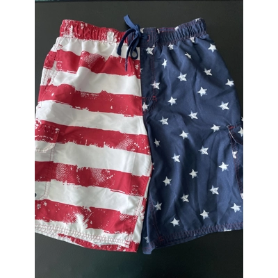 M Mens Swim Trunks, Americana
