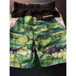 7 Boys Swim Trunks, Lime Green, Sharks