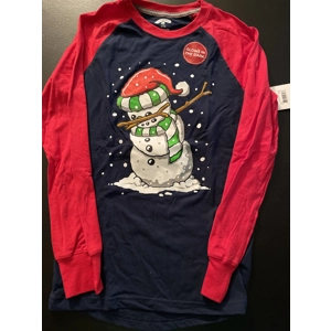 L Boys Long Sleeve, Navy & R..