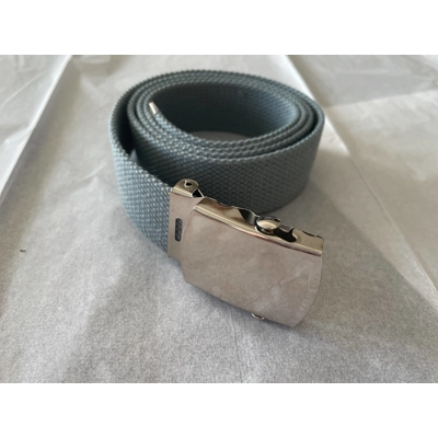 XL Womens Belt, Dusty Blue Canvas