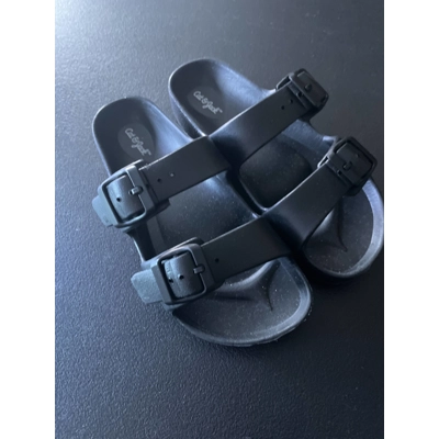 1 Kids Slip On Sandal, Black