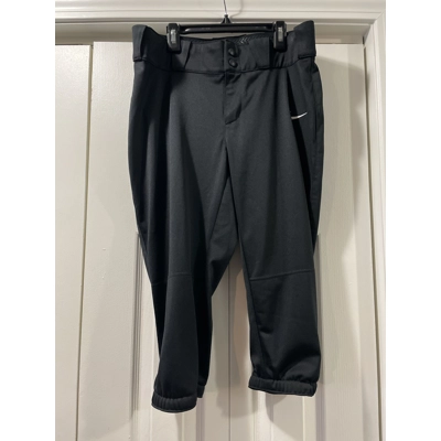 L Mens Baseball Football Pants, Black