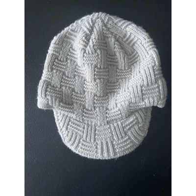 OS Girls Knit Hat, Pale Gray