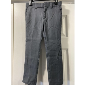 6 Boys Dress Pants, Dark Gray