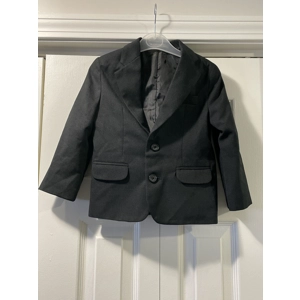 4 Boys Suit Coat, Black