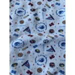 NB Boys Outfit 2pk, Blue w/Alligator, White & Gray w\Sports