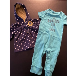 9m Girls Spring Outfit, Navy..