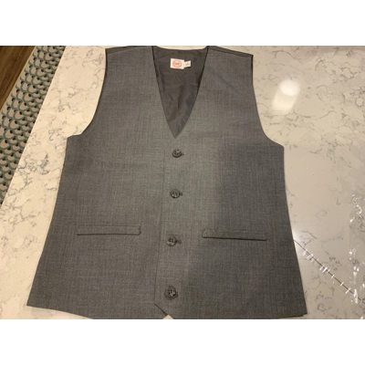 14 Youth Boys Gray Vest
