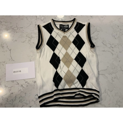 3T Boys Argyle Vest