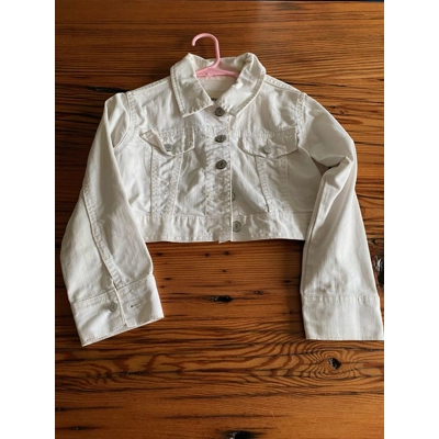 4/5T Size, Jacket, Denim, Cream