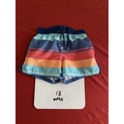 18 Months, Swimtrunks, Striped Multi