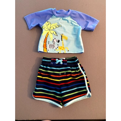 Infant 0-3 Months Bathing Suit- 2 piece