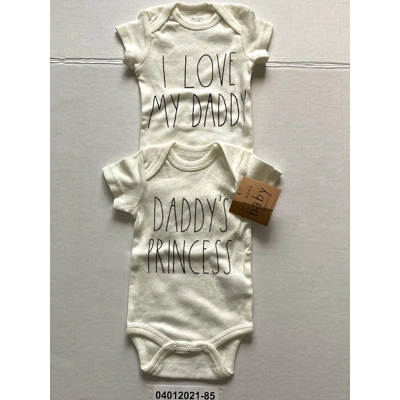 0-3 Months Infant Onesies