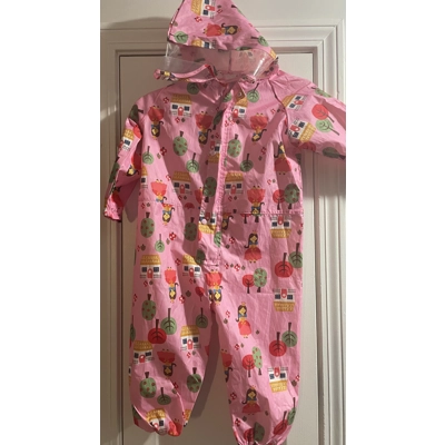 M Girls Rainsuit, Pink, Princess