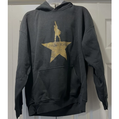 XL Adult Hoodie, Black, Hamilton