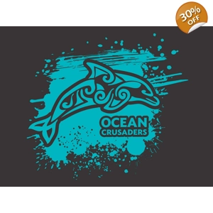 Dolphin Splash L/S Tee