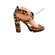 Lilianna leopard sandals