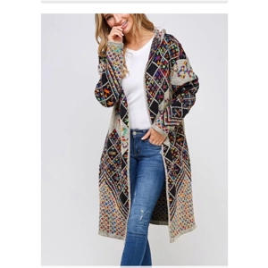 Multi color cardigan