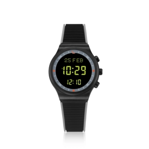 Al-Sahar Sport Watch Black-Grey Colour