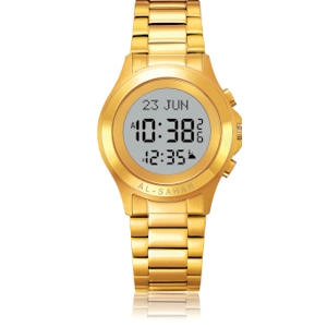 Al-Sahar Round Gold Watch