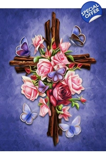 Floral Cross