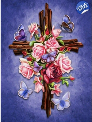 Floral Cross