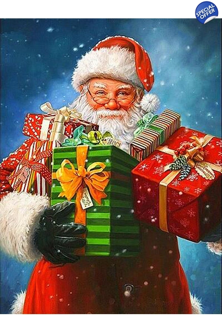 Santa with Presents