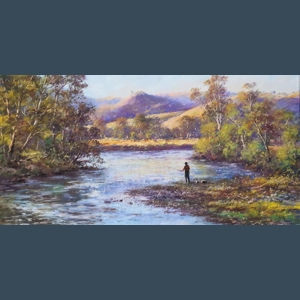 Evening highlights -Thornton { unframed }