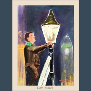 Lamp lighter - Unframed - Mitchell Smith